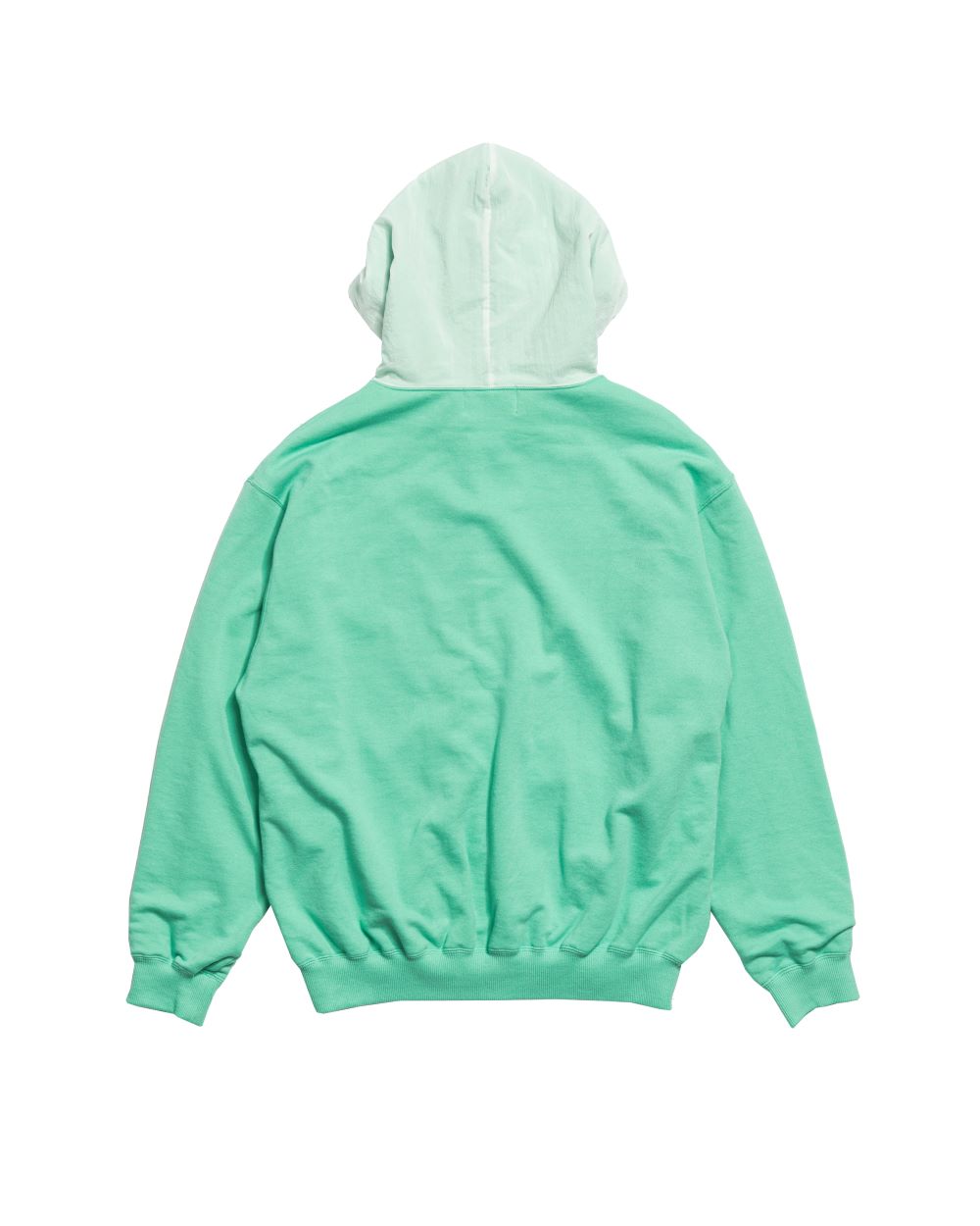 Nylon Hooded Zip Sweat Shirt[MINT]