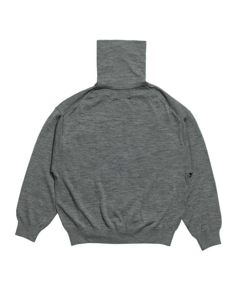 Merino Wool Turtleneck Sweater[M.GRAY]
