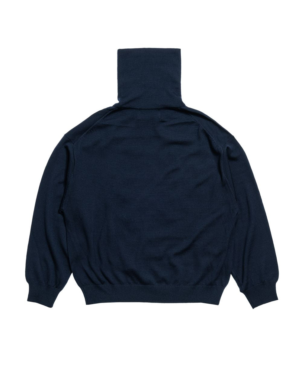 Merino Wool Turtleneck Sweater[NAVY]