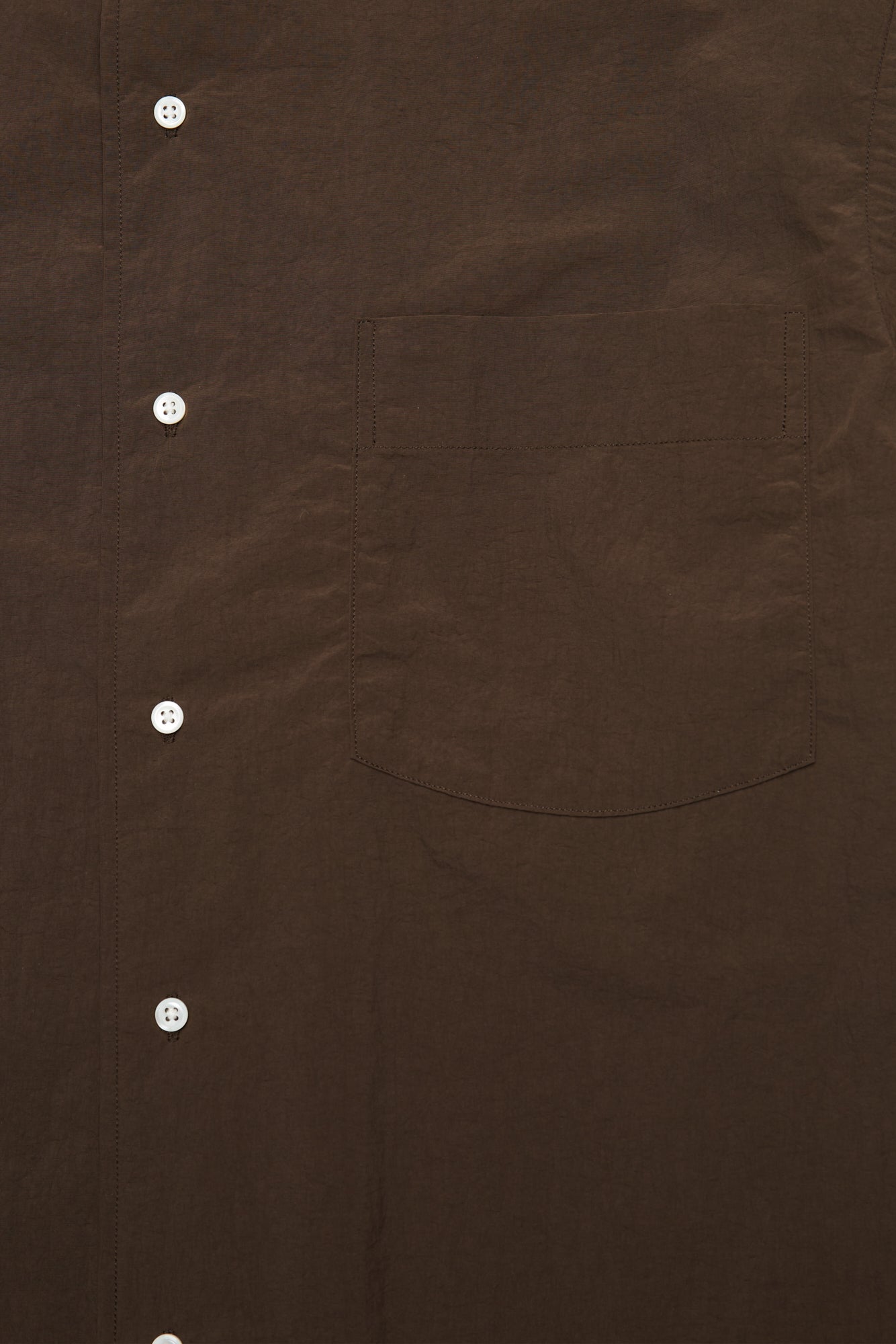 Regular S/S Shirts[BROWN]