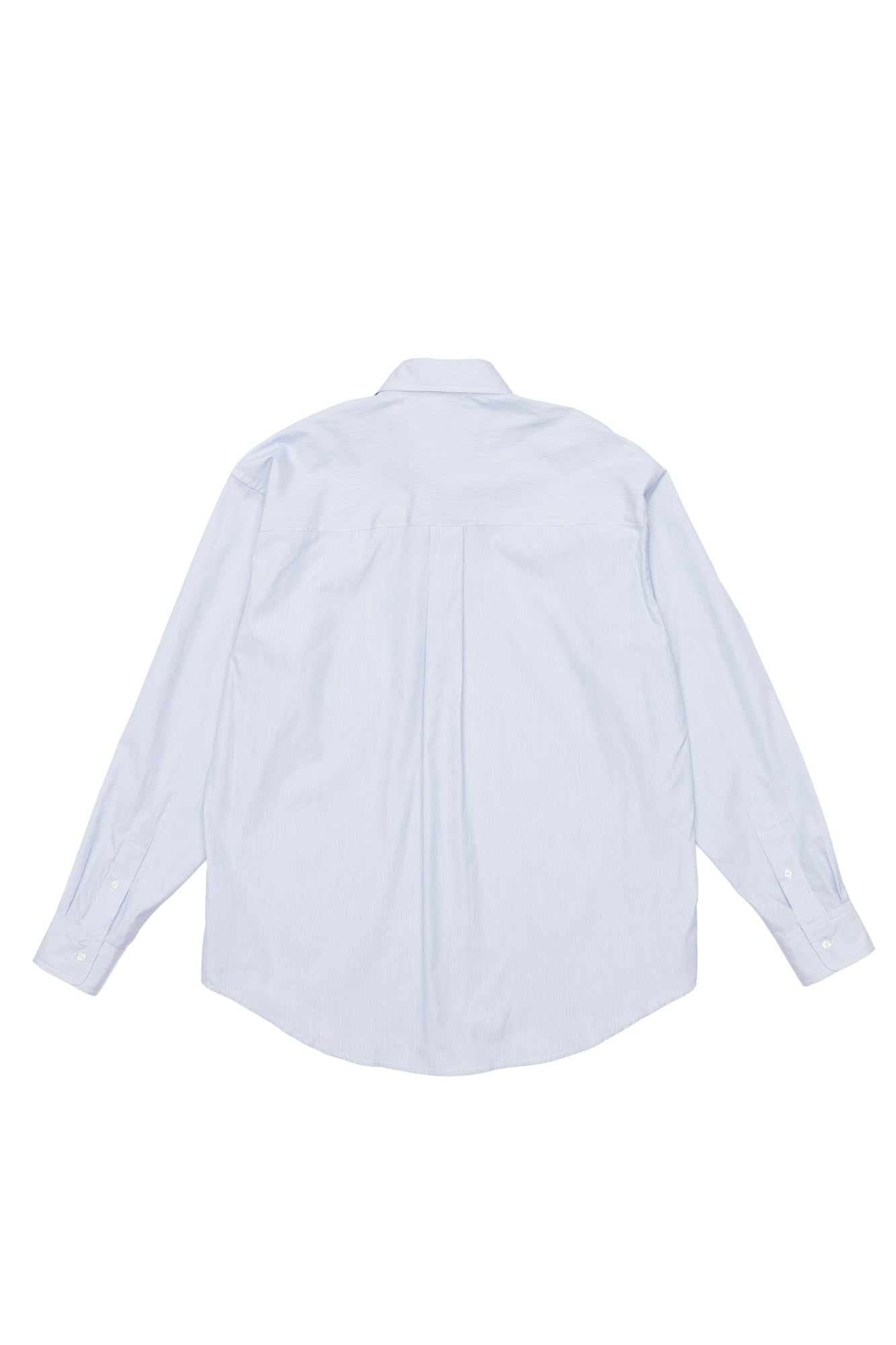 Premium Cloth Regular L/S Shirt[WHEITE*BLUE]