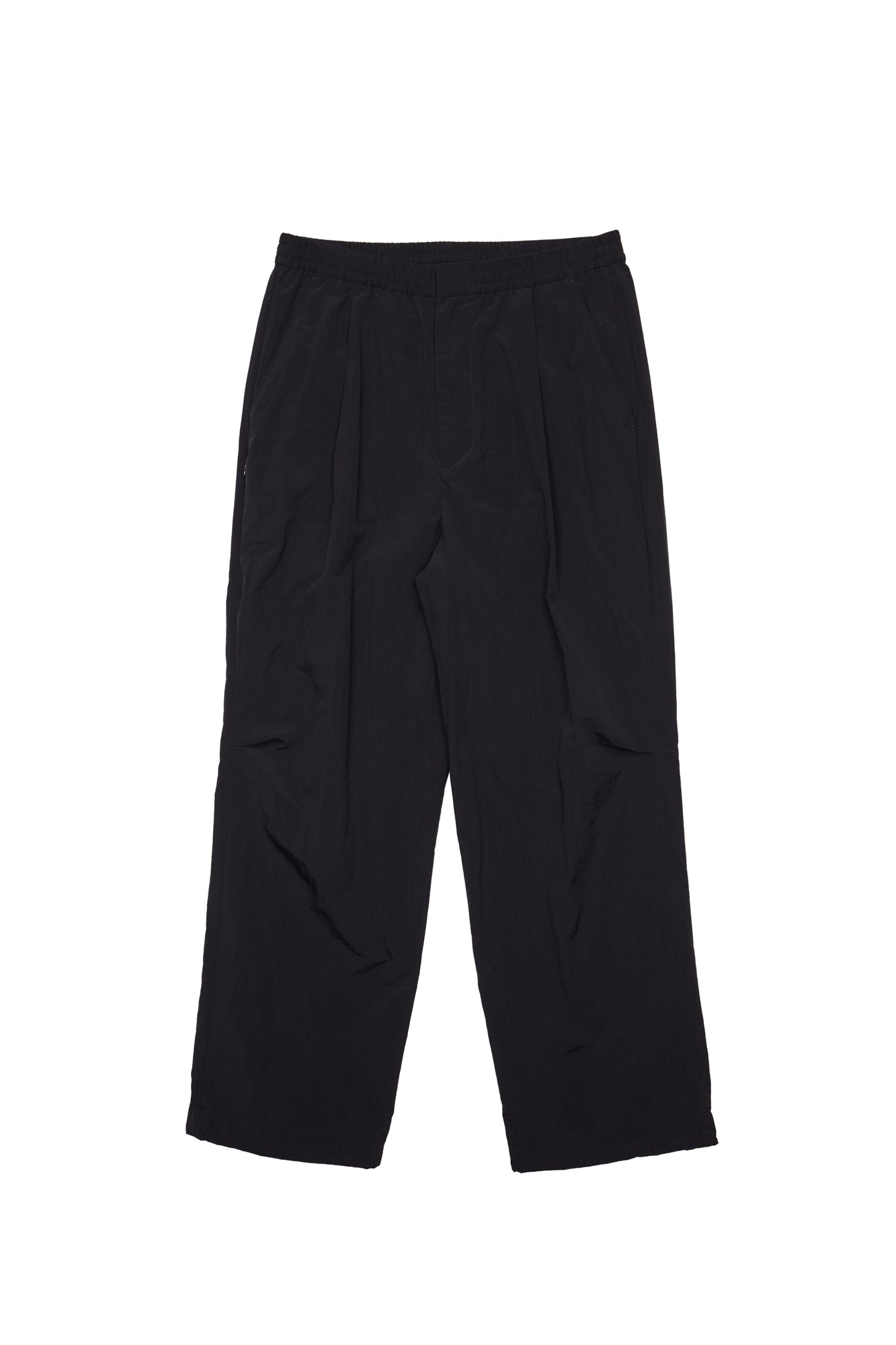 Nylon Washer Track Pants[BLACK]