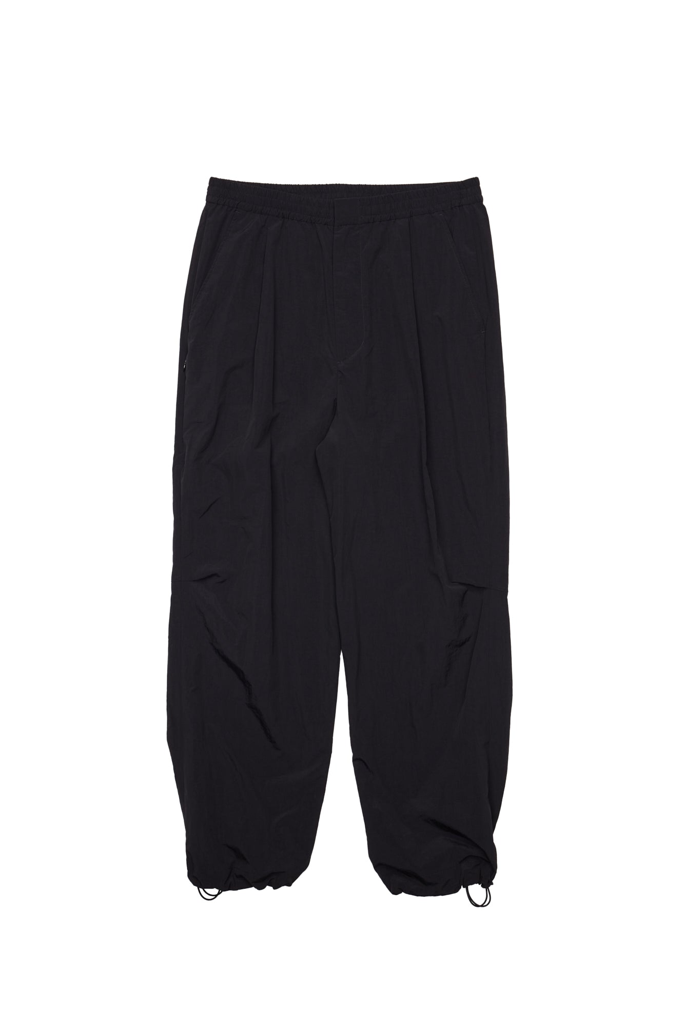 Nylon Washer Track Pants[BLACK]