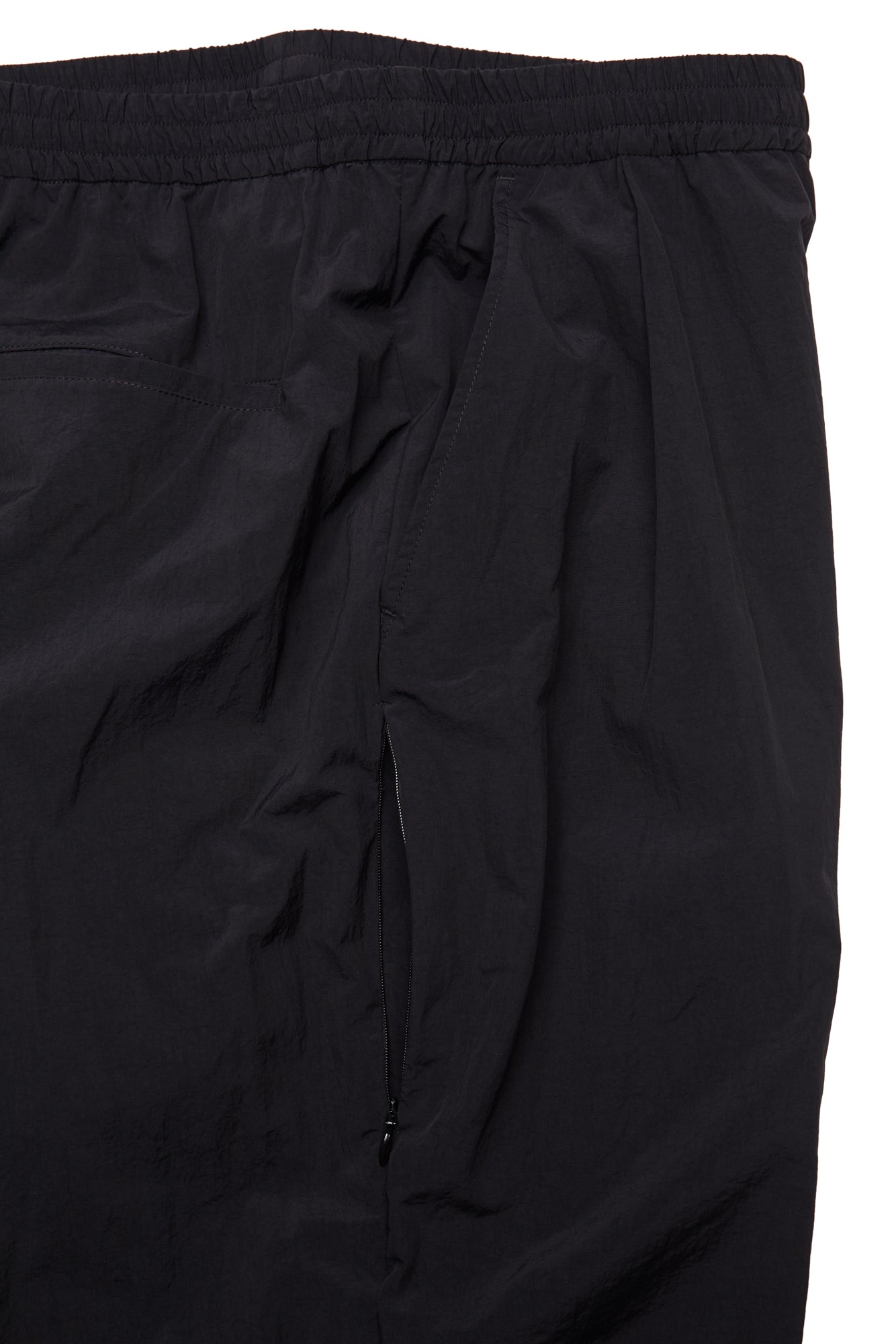 Nylon Washer Track Pants[BLACK]