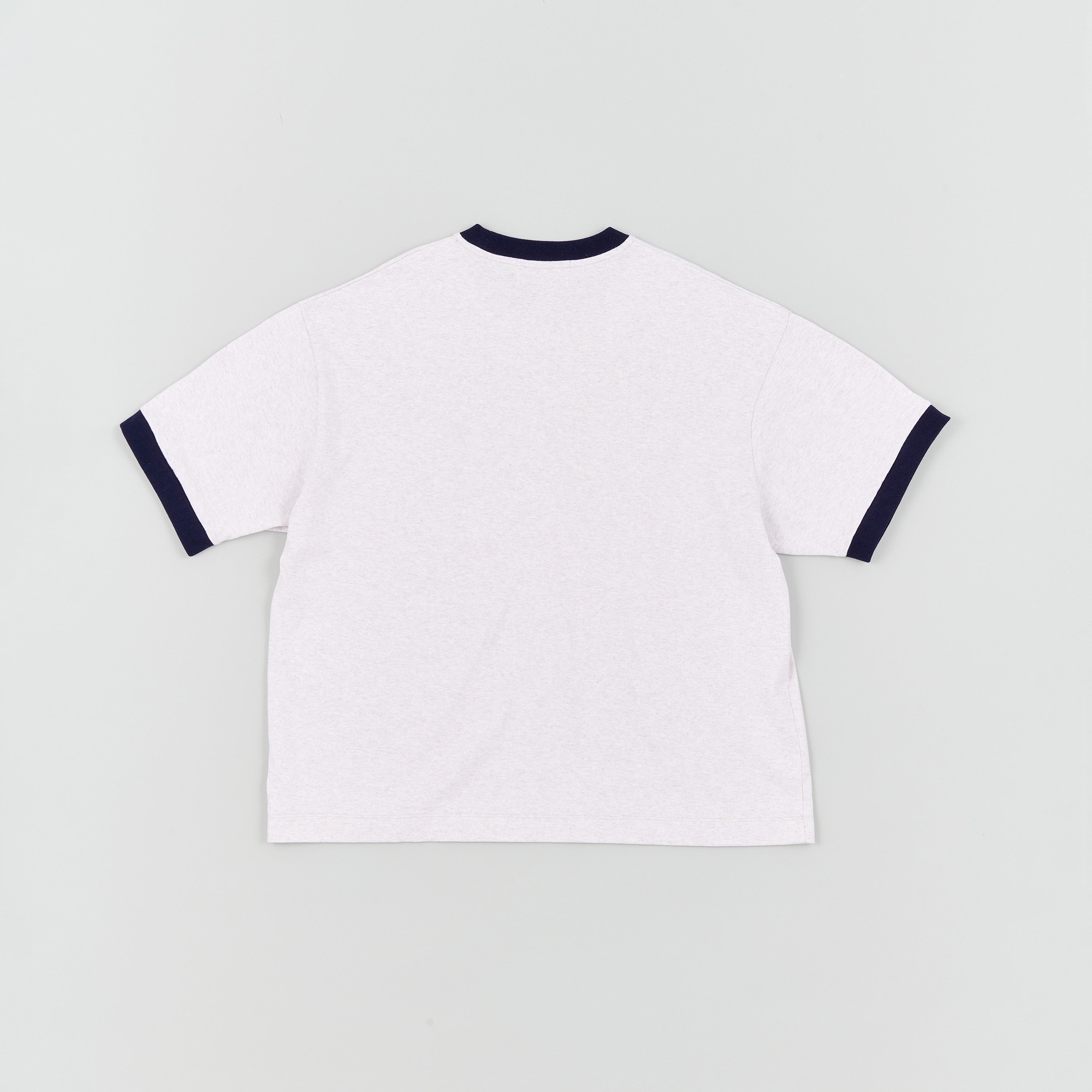 Open End Mix Single Jersey Ringer S/S T-Shirt[L.Gray]