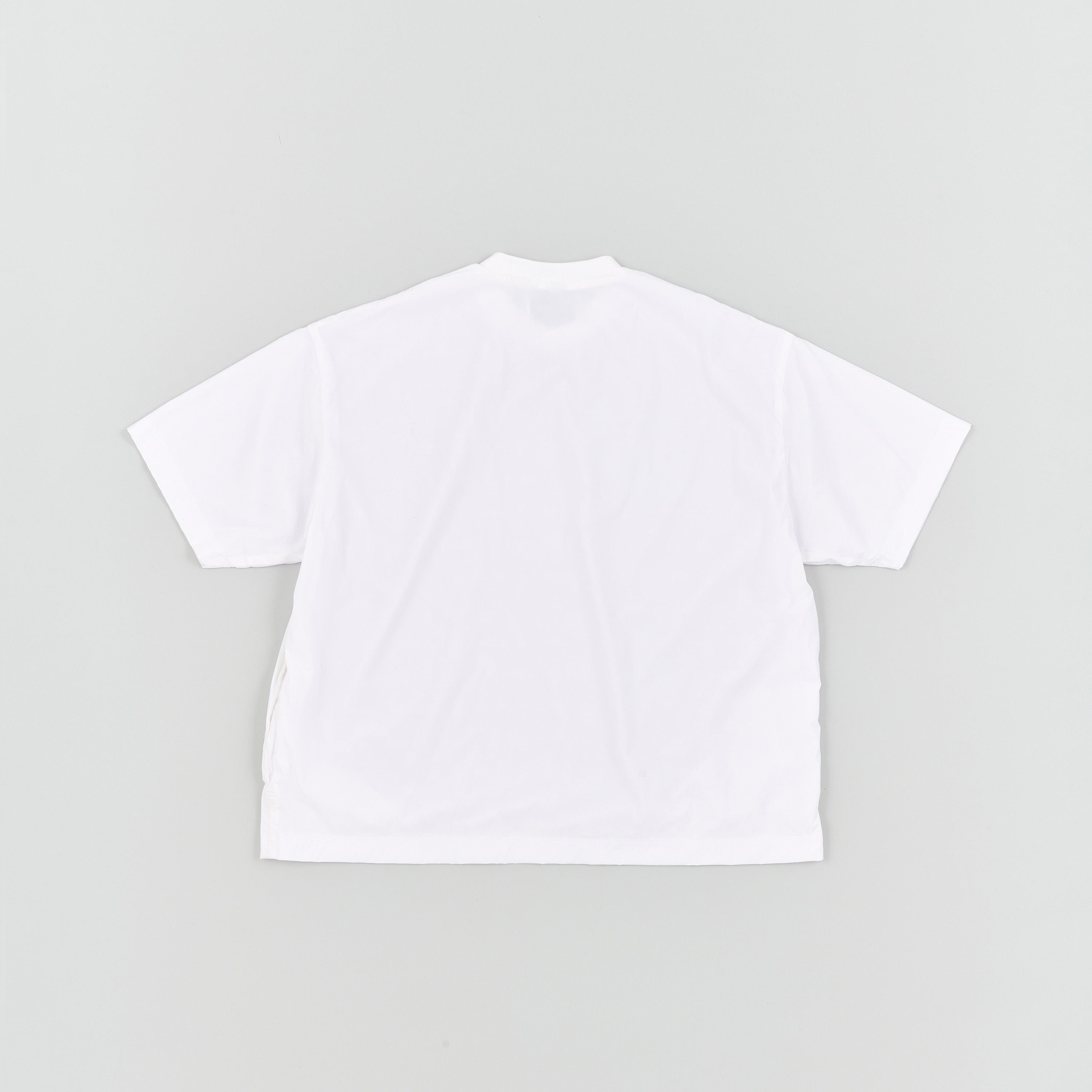 Nylon Stretch Taffeta Training S/S T-Shirt[White]