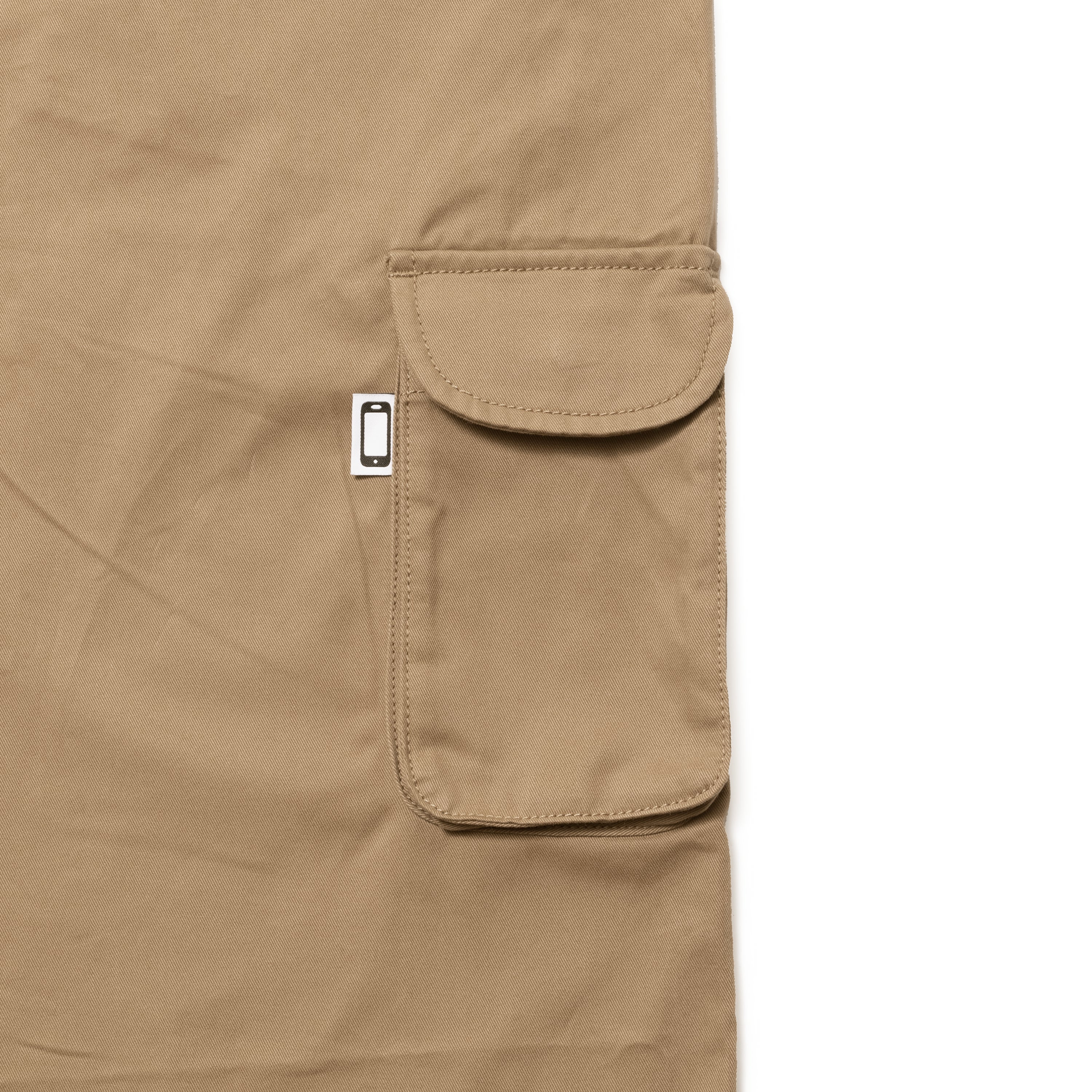 Cellphone Pocket Chino Trousers[CAMEL]