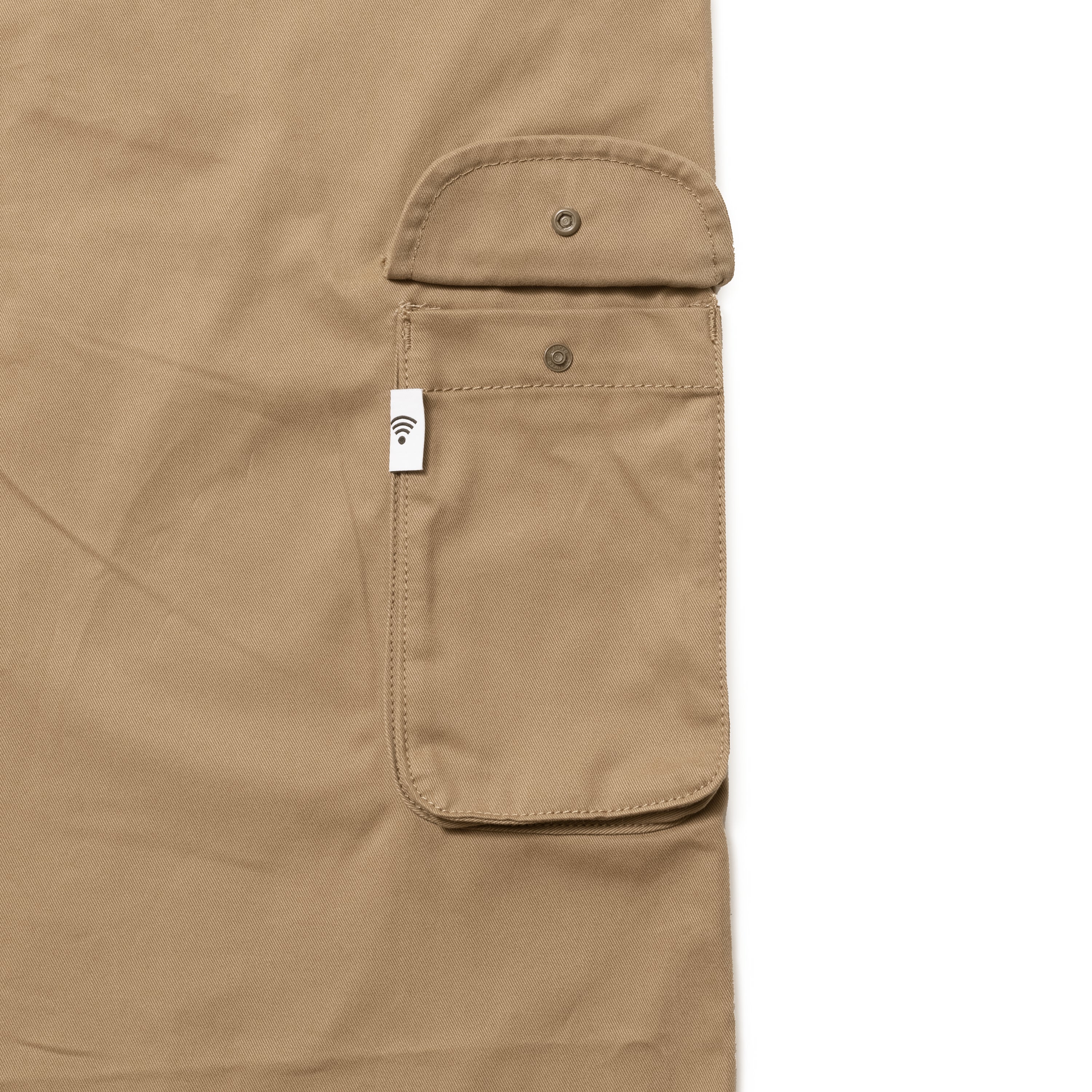 Cellphone Pocket Chino Trousers[CAMEL]