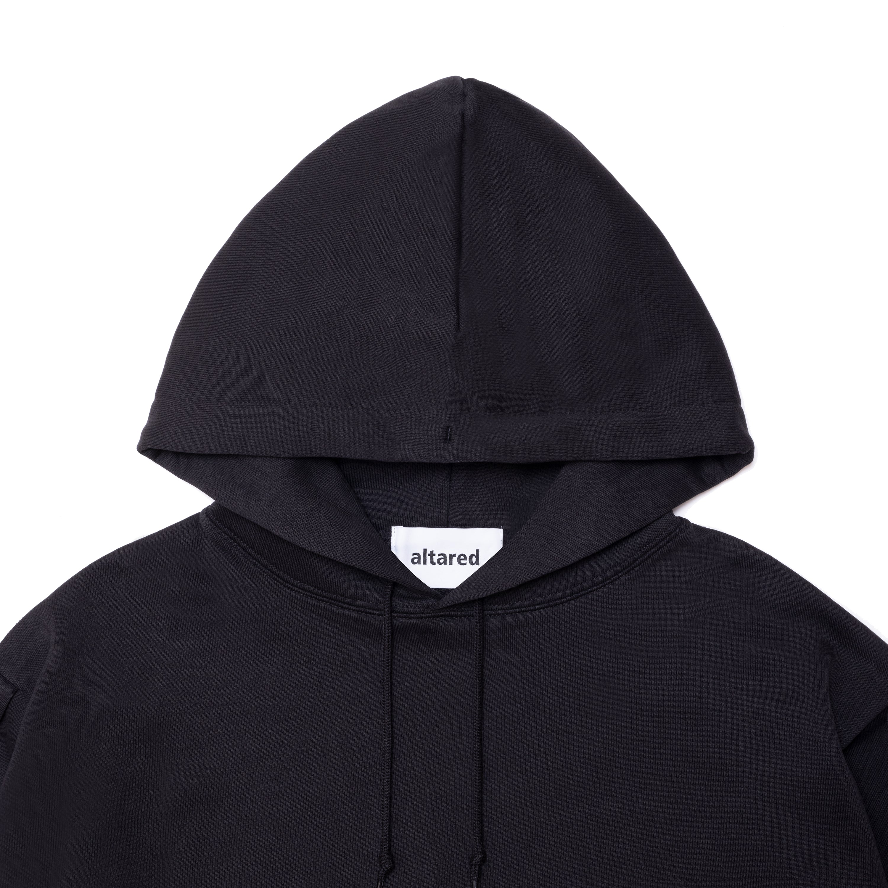 altared/Logo 3D Embroidery Hooded Sweat Shirt[BLACK]