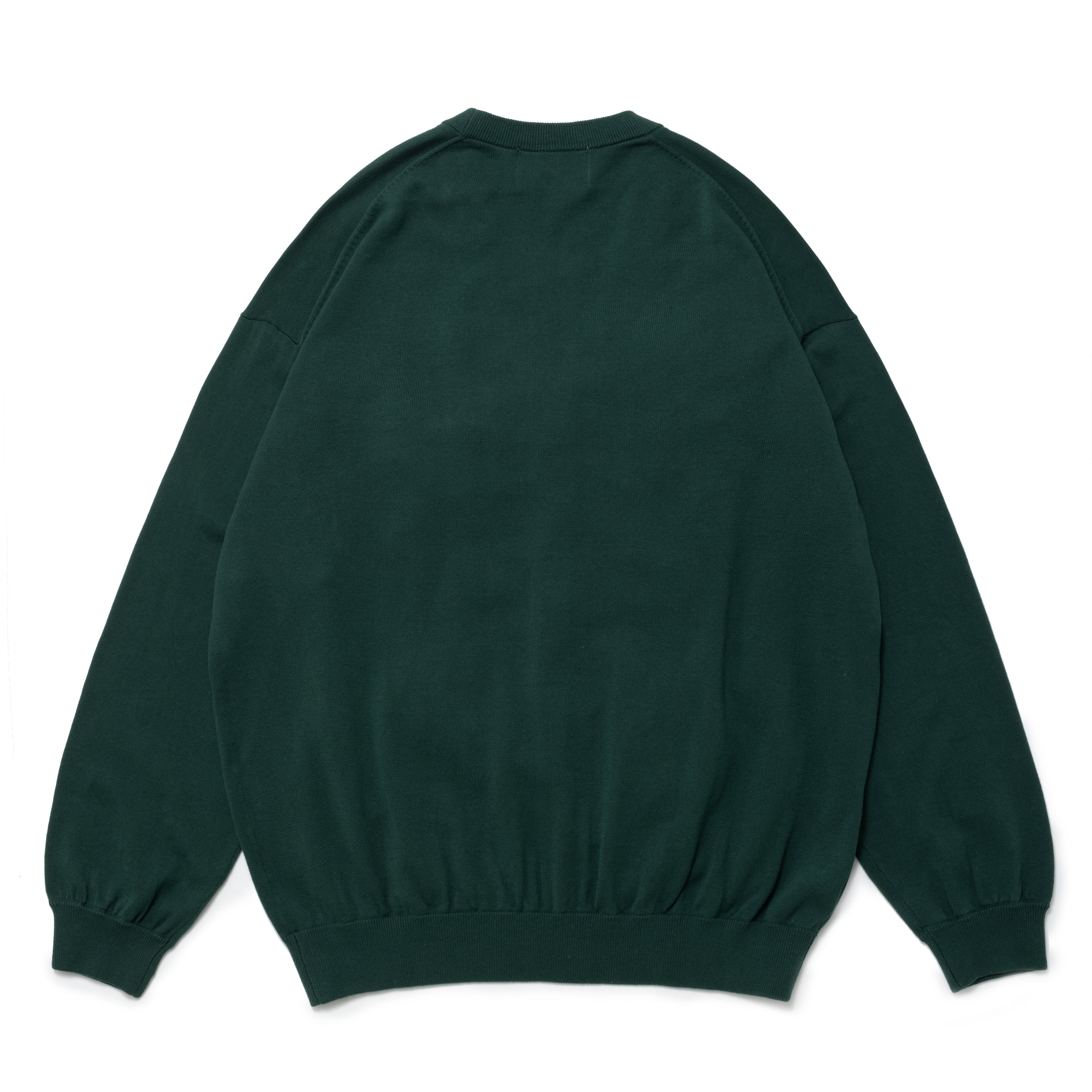 Cotton Knit Cardigan[GREEN]