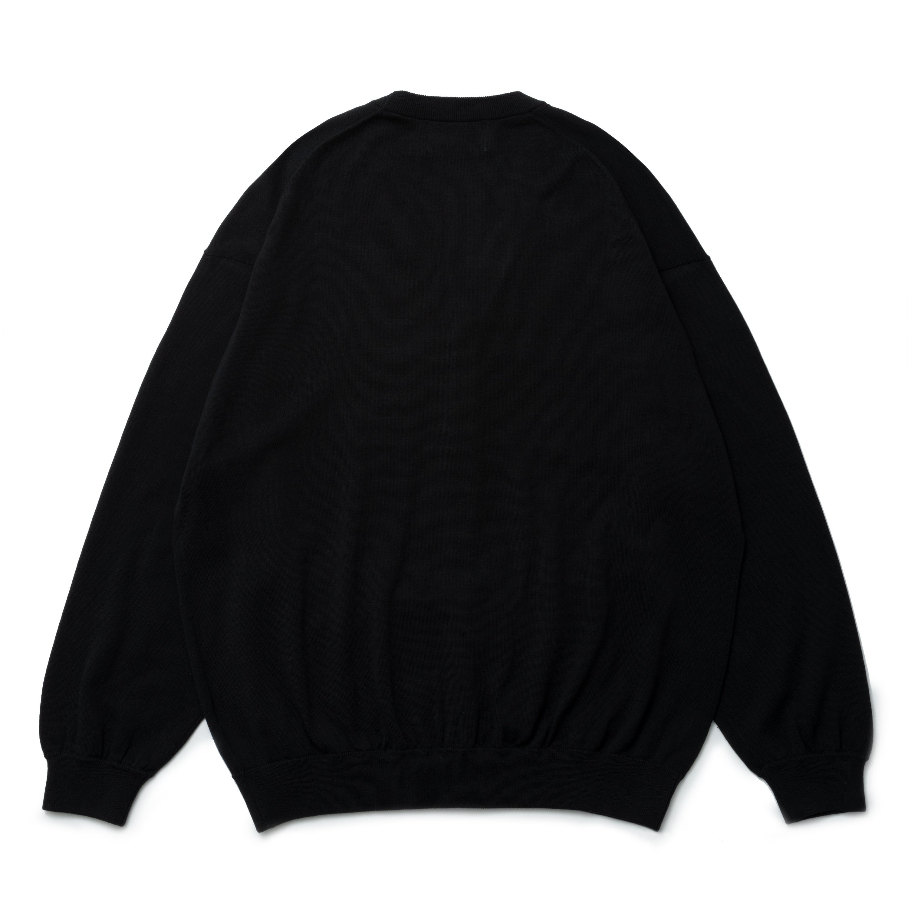 Cotton Knit Cardigan[BLACK]