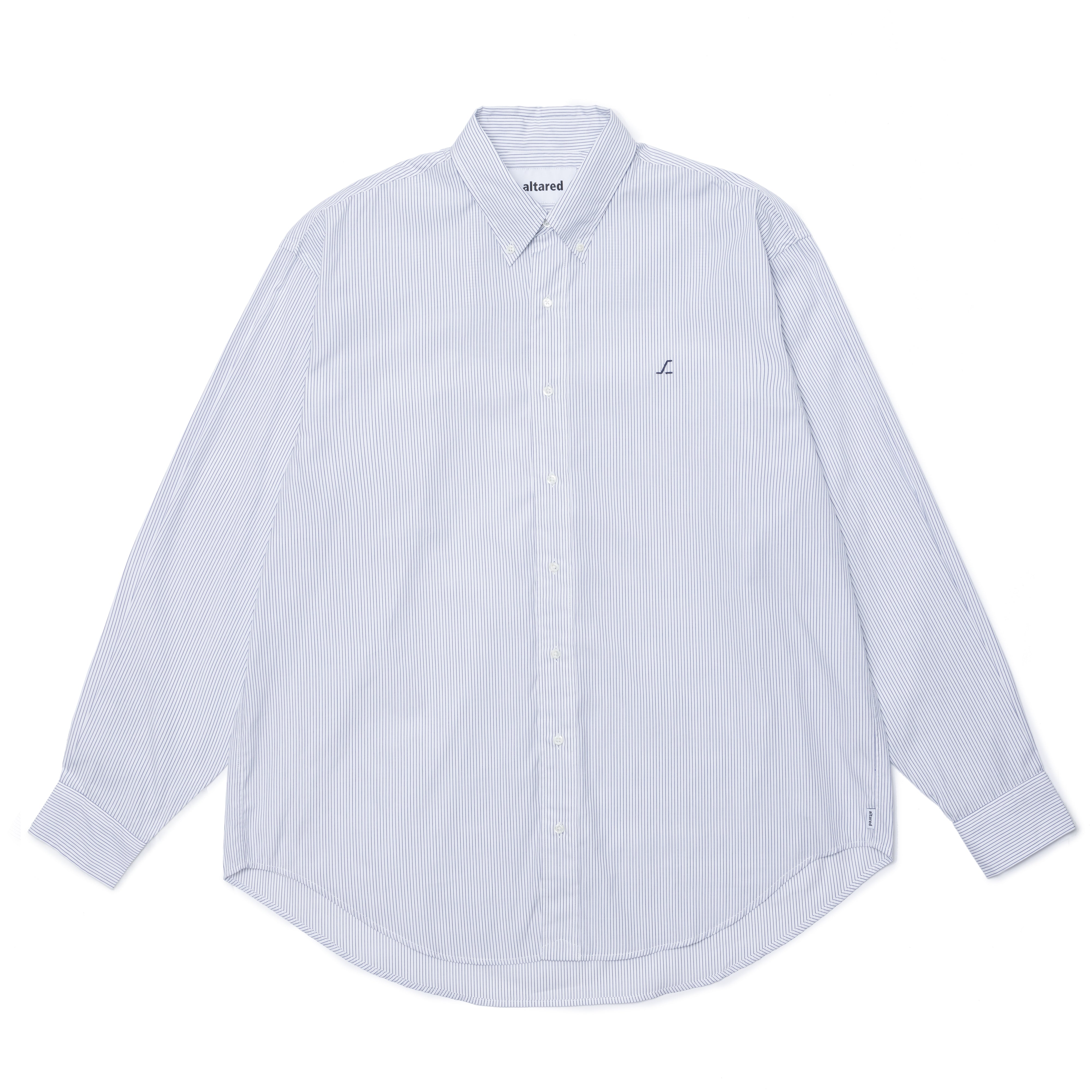 Stripe BD Shirts[WHITE*BLUE]